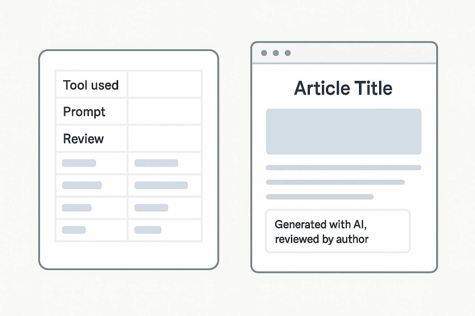 Come creare un audit trail semplice per i tuoi contenuti AI
