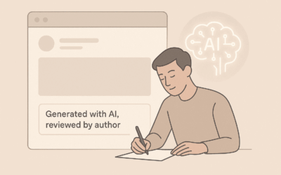 Disclosure AI: come dichiarare in modo chiaro e professionale l’uso dell’intelligenza artificiale nei tuoi contenuti