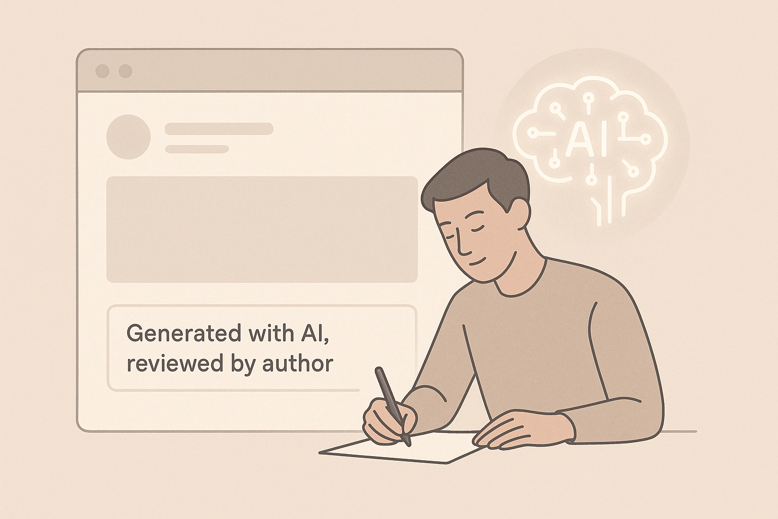 disclosure ai la trasparenza nei contenuti generati con l'aiuto dell'AI